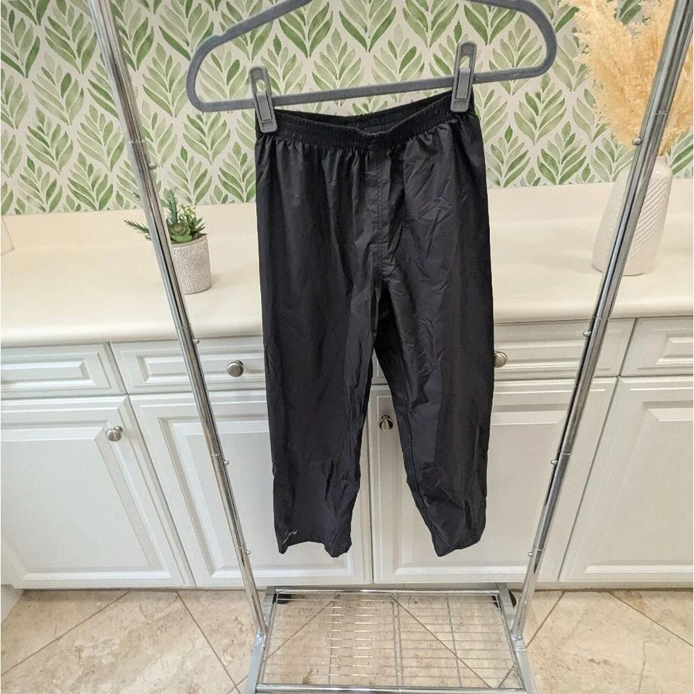 Black Rain pants Mountain Warehouse 9-10 Years Isodry Kids Unisex Outdoorsy